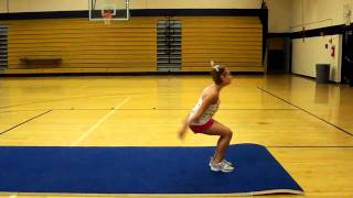 WWMS Cheer - Morgan's Two Backhandsprings