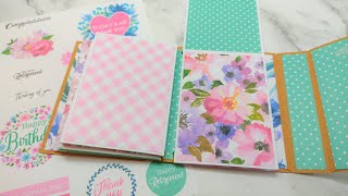 Simply Made Sunday | Mini Album Booklets for the Notebook Cover