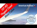 Project Oasis American Airlines 737-800 Economy Main Cabin Flight Review (retrofit MAX 8 Layout)