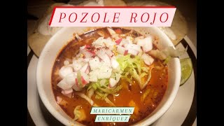 Pozole rojo💚🤍❤️ Como hacerlo en olla express rápido y fácil!!❤️