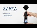 Class 1 Sound Level Meter from SVANTEK - SV 971A