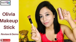 Olivia Pan Stick Makeup | Review \u0026 Demo | Cheapest Concealer For All Skin Type | Best Affordable