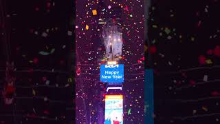 Times Square New Year’s Eve Balldrop in New York City 2025