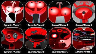 Phase 1 VS Phase 2 VS Phase 3 VS Phase 4 VS Phase 5 VS Phase 6 VS Phases 7-10 in Incredibox Sprunki!