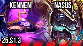 KENNEN vs NASUS (TOP) | KR Diamond | 25.S1.3