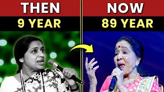 Asha Bhosle Singing Career (1943 To 2023) आशा भोसले का संगीत सफर (9 साल से 89) तक देखे