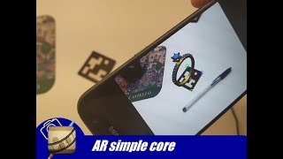 Ar Simple Core aumented reality open+Cv unity3D asset store Tutorial v10 0