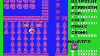 Dragon Slayer Japan MSX Gameplay video Snapshot