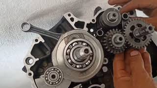 Bajaj pulsar NS , AS  160 full engine fitting part 1