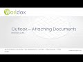 Outlook Attaching Documents