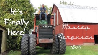 It’s here!  Massey Ferguson 1805 project, plans and fun run!