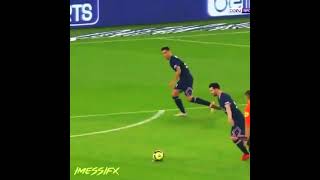 Messi unlucky free kick against Lyon 🗿﻿💔 #messi #psg