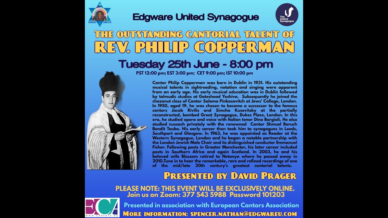 Rev Philip Copperman Youtube