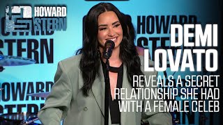 Demi Lovato Reveals She Was Secretly Hooking Up With Female Celeb