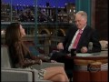 selena gomez loves menchie s frozen yogurt on the late show with david letterman 3 16 11