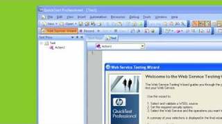 How to test a web service using QuickTest Pro
