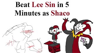 WIN IN 5 MINUTES WITH SHACO VS LEE SIN MATCHUP! Shaco Guide | Shaco Jungle Build | Shaco Gameplay