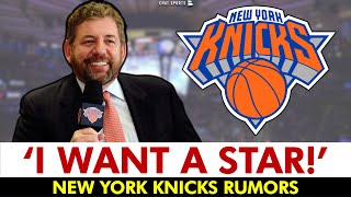 🚨 James Dolan WANTS A STAR + Julius Randle Speaks On Future With Knicks & Injury | NY Knicks News