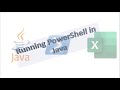 008: Java, Running Executing PowerShell  or Shell commands in Java