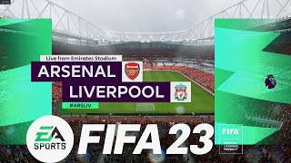 FIFA 23 - Arsenal vs Liverpool - Premier League | PC Gameplay [1080p60fps]