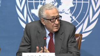 Lakhdar Brahimi on Syria: 'enough people have died'