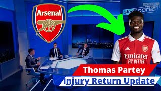 Arsenal breaking news live, Mikel Arteta provides Thomas Partey injury return update, Arsenal news.