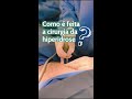 Como é feita a simpatectomia? Cirurgia do Suor! #shorts