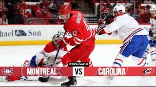 Montreal Canadiens vs Carolina Hurricanes - Season Game 81 - All Goals (7/4/16)