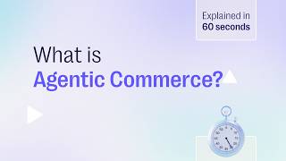 Agentic Commerce Explained in 60 Seconds