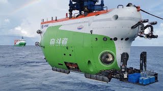 Breakthrough!Just now, China's manned submersible successfully sank 10,909 meters into the sea floor