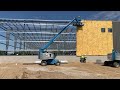 2013 genie s45 boom lift in action