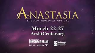 Anastasia at the Adrienne Arsht Center - 30 seconds