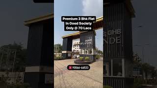 Ready to Move 3 bhk Luxury Apartment Tour GHB Splande Zirakpur #shorts #trending #luxury