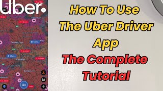 How to Use the Uber Driver App (2025) | Full Step-By-Step Tutorial for New Uber Drivers