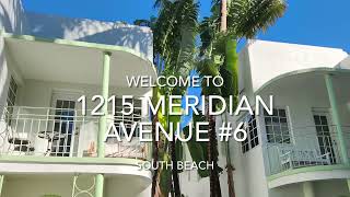 1215 Meridian Avenue #6, Miami Beach, FL - For Rent