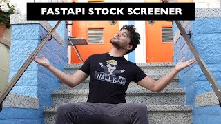 FastAPI Python Tutorial (Part 2) - Creating a skeleton UI and API