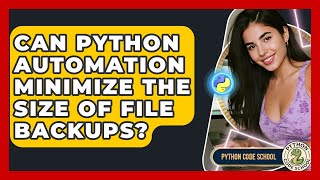 Can Python Automation Minimize The Size Of File Backups? - Python Code School