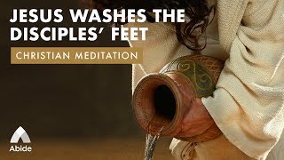 UNBLOCK GREATNESS Sleep Meditation: JESUS WASHES HIS DISCIPLES' FEET | Spiritual Cleansing & Balance
