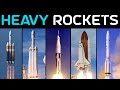 ℍ𝕖𝕒𝕧𝕪-𝕃𝕚𝕗𝕥 Rocket Launch Compilation