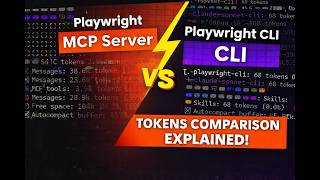 Playwright CLI vs Playwright MCP🔥 Token Usage Explained ! Real architectural difference !#mcpserver
