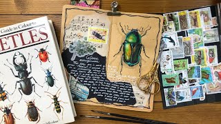 Nature Journal with me | quick flip through ✍🏽📗☕