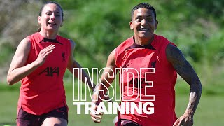 Inside Training: High spirits and intense five-a-sides for LFC Women