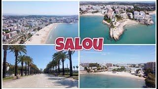 SALOU 🇪🇸 SPAIN 4K - Town \u0026 Beach | Costa Daurada