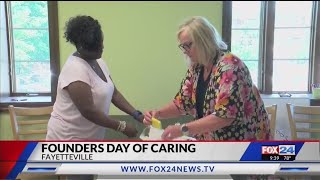 KNWA & Fox24 Contribute to Founder's Day of Caring (Fox 24)