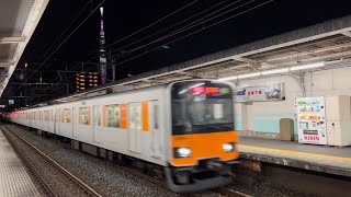 【とうぶせん】東武スカイツリーライン 50050型@東向島駅（通過）　電車とスカイツリーのコラボレーション動画です！