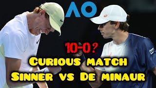 Jannik SINNER vs Alex DE MINAUR HIGHLIGHTS BEFORE AO2025