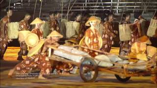 The Opening Ceremony 2011 SEA GAMES INDONESIA part 1 (prelude & Musi The Heart of the City)