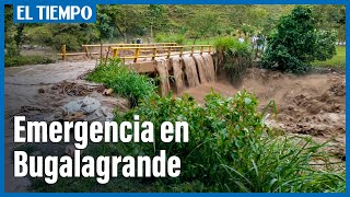 Emergencia en Bugalagrande, Valle, por fuertes lluvias