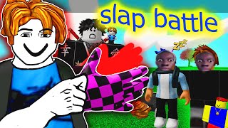 ROBLOX Slap Battle Funny Moments (MEMES) Ft.@Buur @7_xG