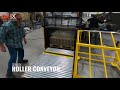 half height automatic depalletizer